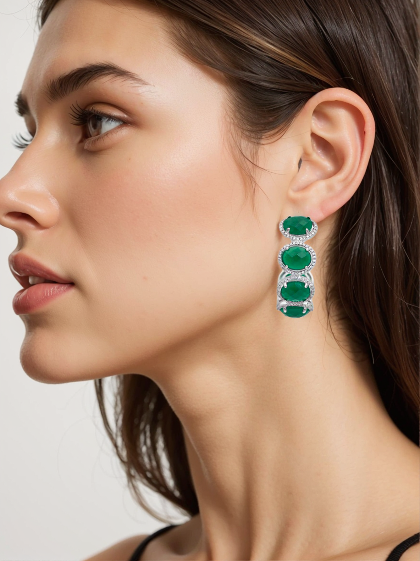 Luxury 18K Gold Plated Hoop Earrings - Classic Thick Circle Earrings for Women, Hypoallergenic Statement Jewelry