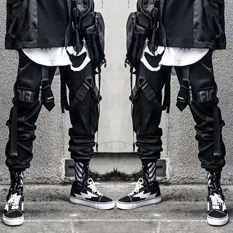 Haruku Joggers Cargo Pants Fashion Casual Multi Pocket Streetwear techwear Men Women Sport Trousers Trending y2k Style