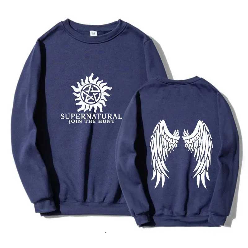 2024 Spring/Autumn Fashion Mens and Womens Zipper Supernatural Loose Casual Style Sweatshirt O-neck Sweatshirt W250408