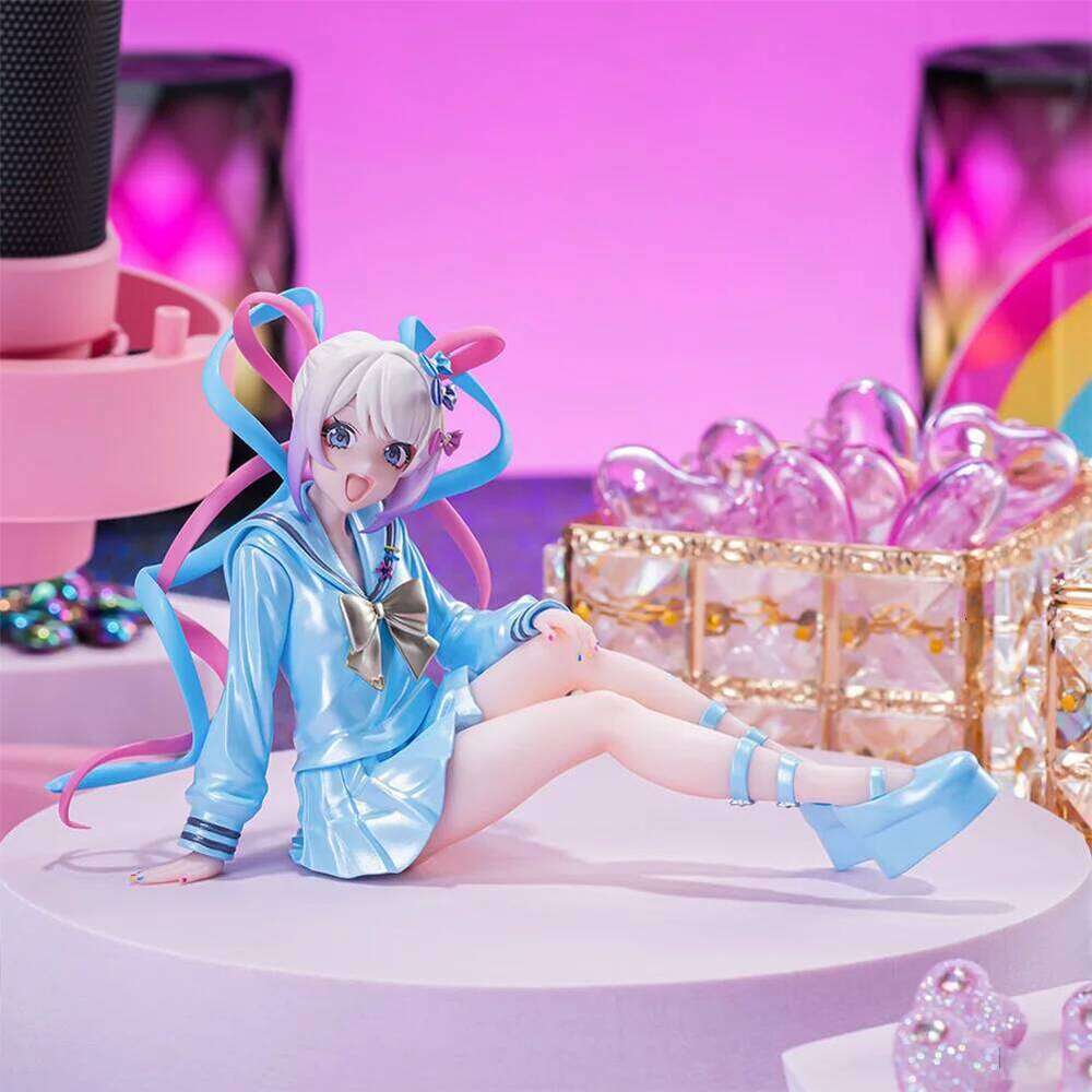 Illustration Beauty girl series Needy Girl Overdose Anime KAngel Action Figure kawaii Ame-chan Collection Model Ornament