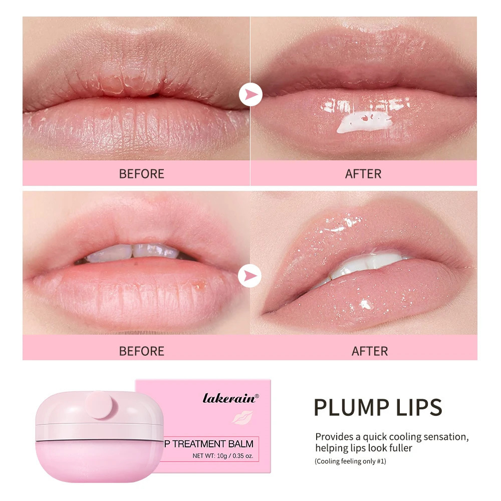 Lip Treatment Balm Hydrate Visibly Plump Lips Exfoliating Clean r Makeup Beauty Health Care Products Skin Care Gift 250726
