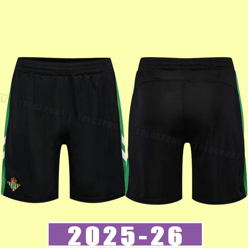25 26 real soccer Shorts Betis JOAQUIN B.Iglesias camiseta de futbol Juanmi ESTADIO LA CARTUJA Fekir 2025 2026 foot home away Football Pants third GOALKEEPER
