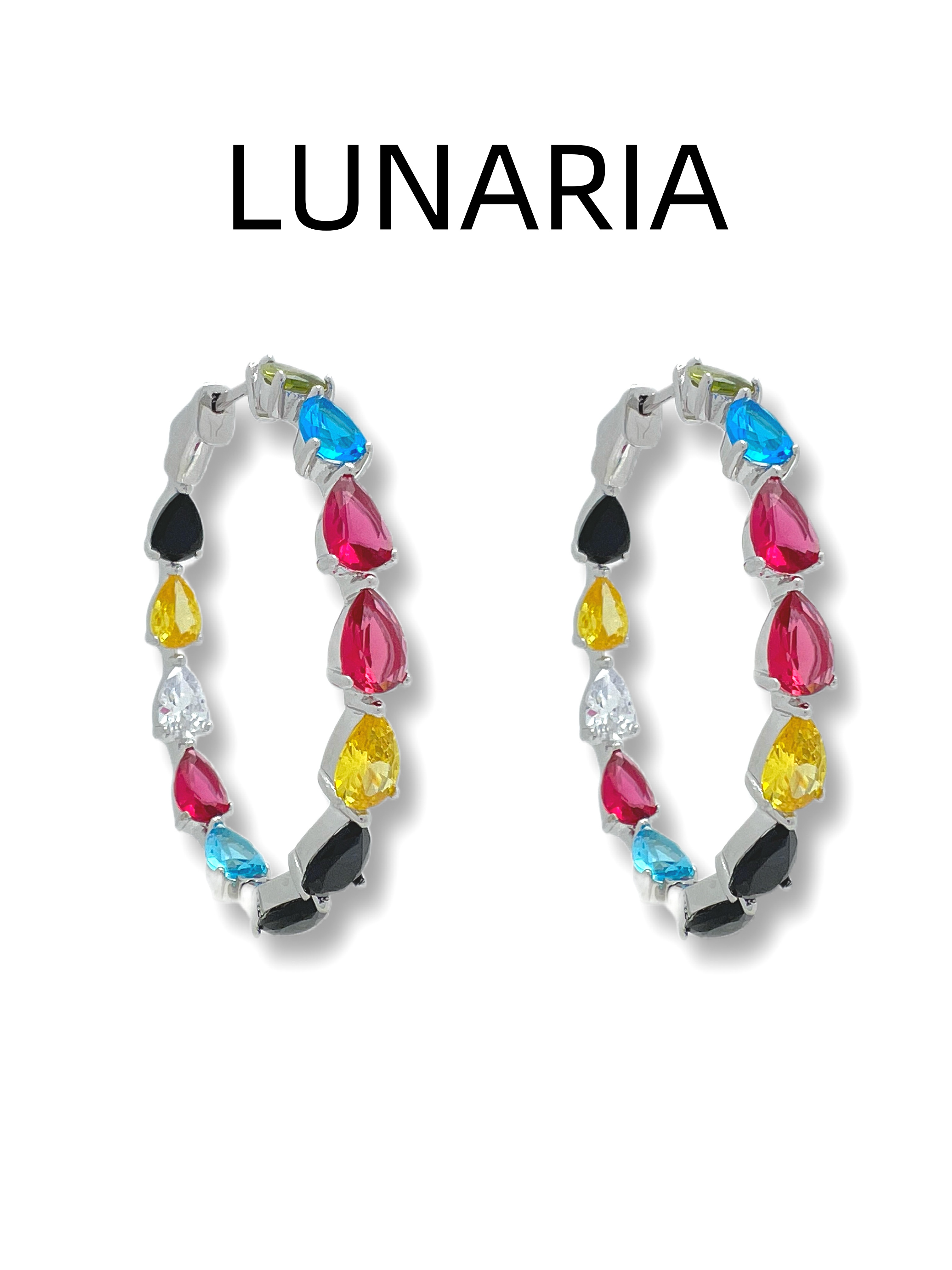 Classic Thick Circle Earrings for Women, Hypoallergenic Statement Jewelry