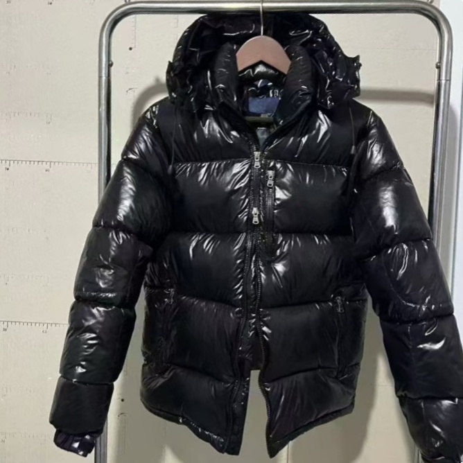 Mens Jackets Women Winter Puffer Down Polos Jackets Coats Zipper Designer Outerwear Clothing Fashion Parkas Men Windbreaker Thick Warm Embroidered Hooded Coat