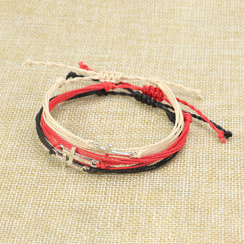 New Thread Braided Waterproof Wax Unisex Friendship Bracelet Couple Beach Surfing Jewelry ddmypluto