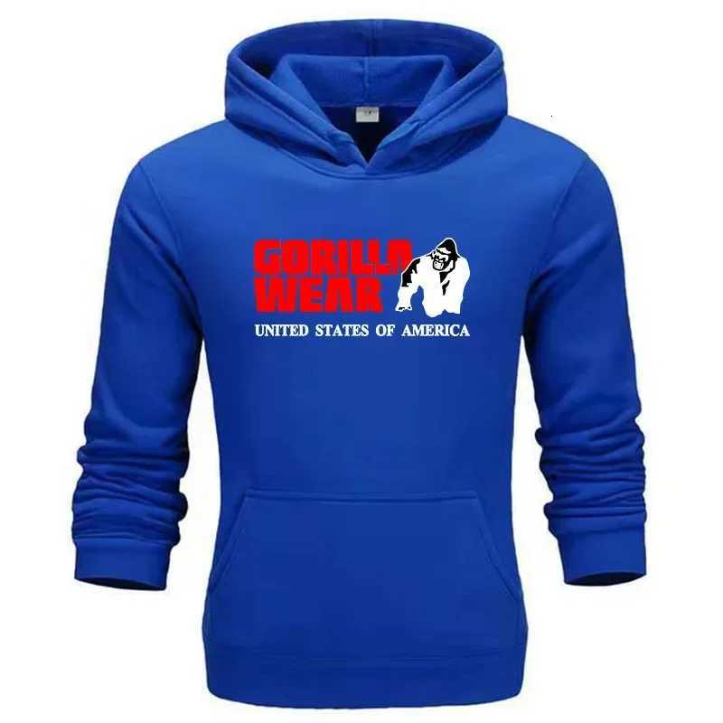 2024 hot selling mens fashion brand hoodie gorilla graphic printed hoodie retro casual sports shirt unisex long sleeved zipper W250408