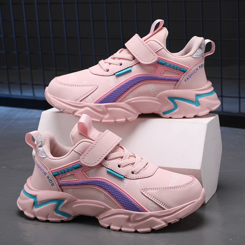 Spring and Autumn Children's Sports Boys' 2025 Summer New Mesh Breathable for Older Children Running Shoes