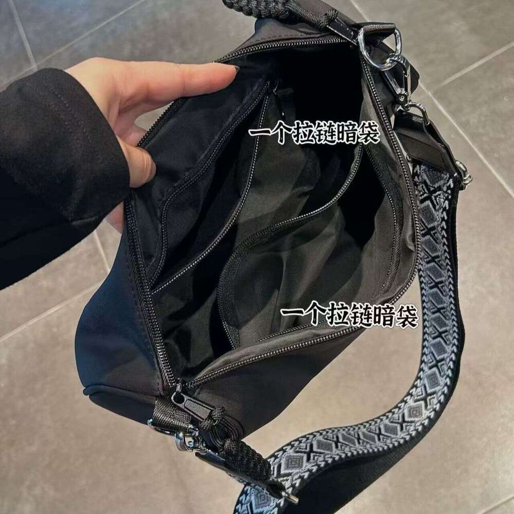 Designer Bag Tote Bag Shoulder bag Autumn Ethnic Style Light Luxury Men S Oxford Cloth Single Shoulder Casual Small Square Crossbody Chest Bag