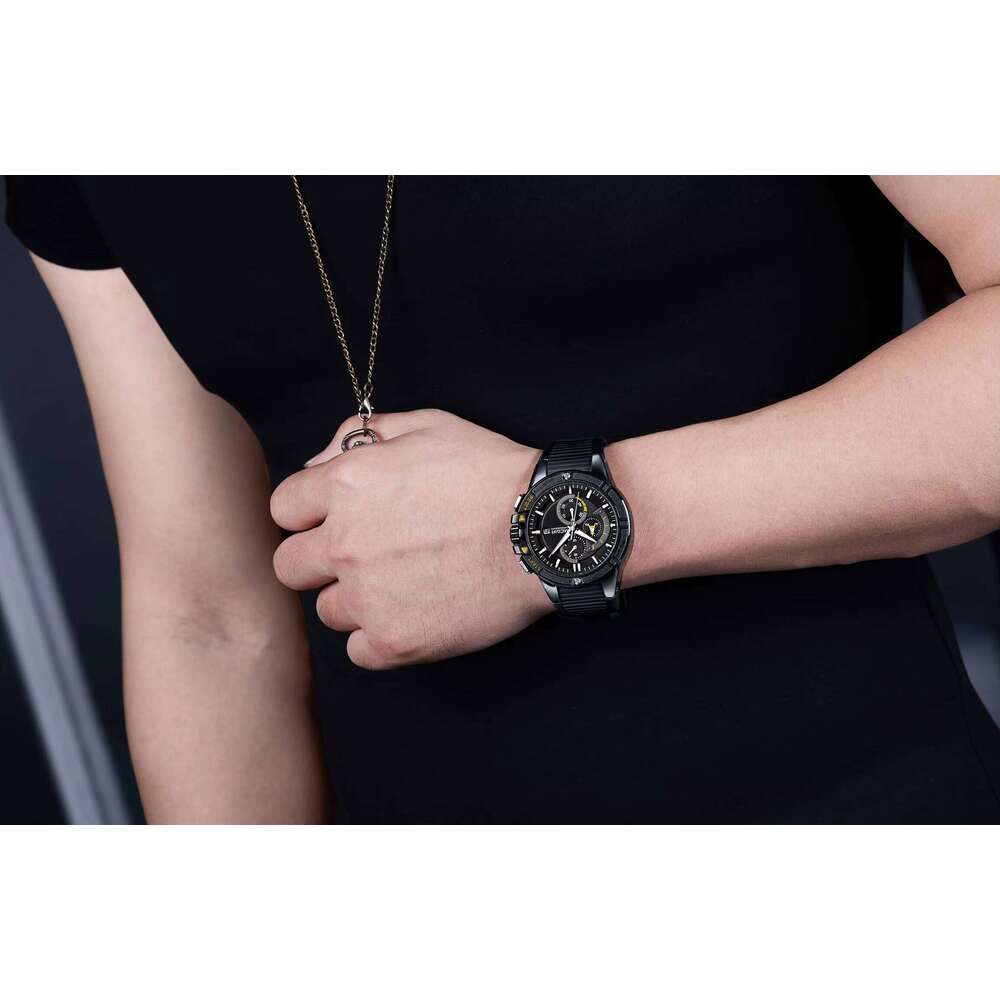 MEGIR Men's Sports Chronograph Quartz Watch - 47mm Silicone Strap, Waterproof, Luminous - Bulk Wholesale Watch