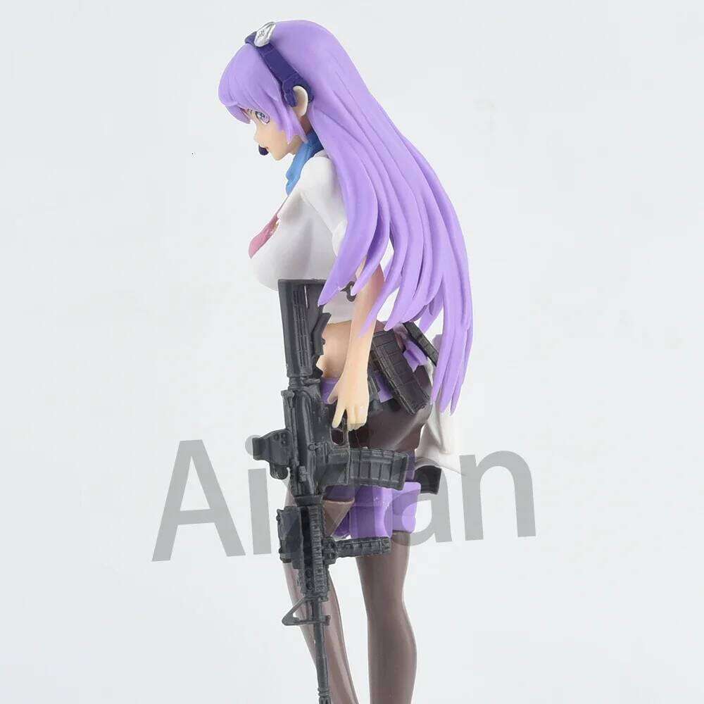 21cm Anime After-school Battlefield All-Rounder ELF PVC Action Figure Sexy Gril Figurine Collectible Model Toys Kid Gift
