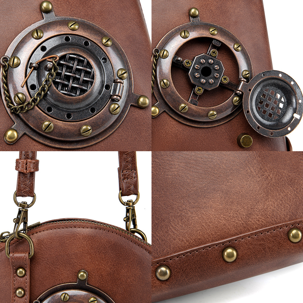 PU Niche Design for Women Heavy Metal Decoration Style Phone Crossbody Bag ddmymoon