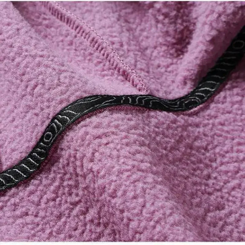 Solid Cashmere Fleece Hoodies Women Sweatshirt Autumn Winter Jacket Breathable Leisure Walk Warm Hooded Zipper Coat 250728