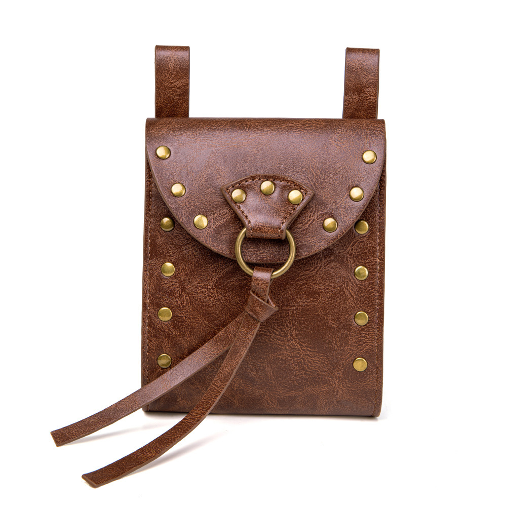 Nordic Viking Style Medieval Knight Belt-Attachable Coin Purse Waist Bag ddmymoon