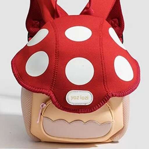 Leather Bag Bucket Bag Tote Bag Kindergarten New Children S Outdoor Backpack Cute Mini Mushroom Cartoon Small School Bag