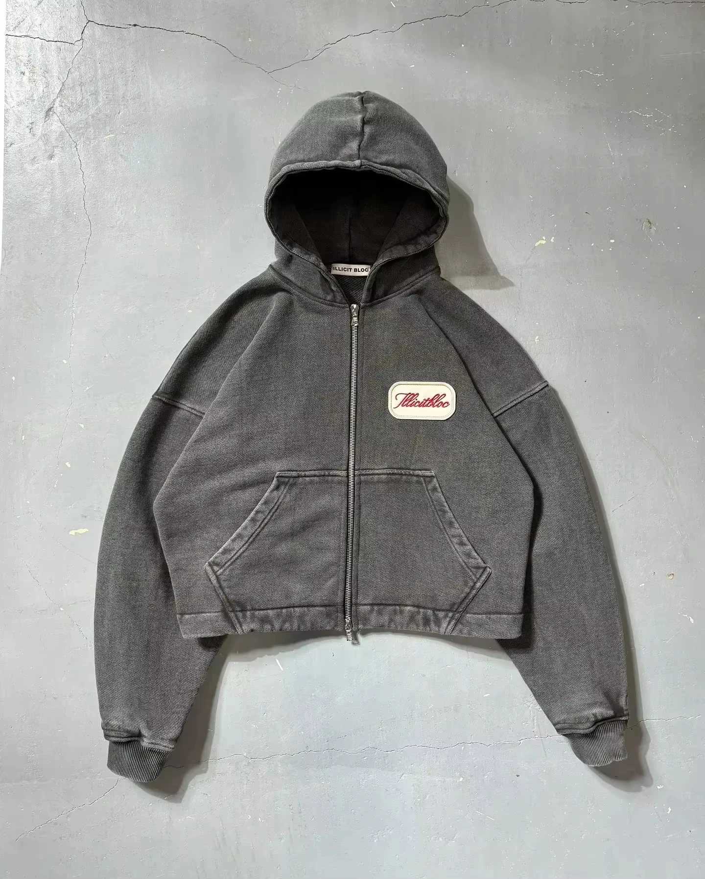 American fashion hip-hop clown letter embroidery zipper hoodie mens street Y2K new wool padded warm sportswear unisex hoodie W250408