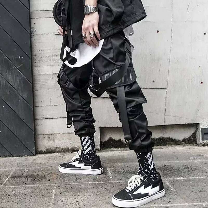 Haruku Joggers Cargo Pants Fashion Casual Multi Pocket Streetwear techwear Men Women Sport Trousers Trending y2k Style