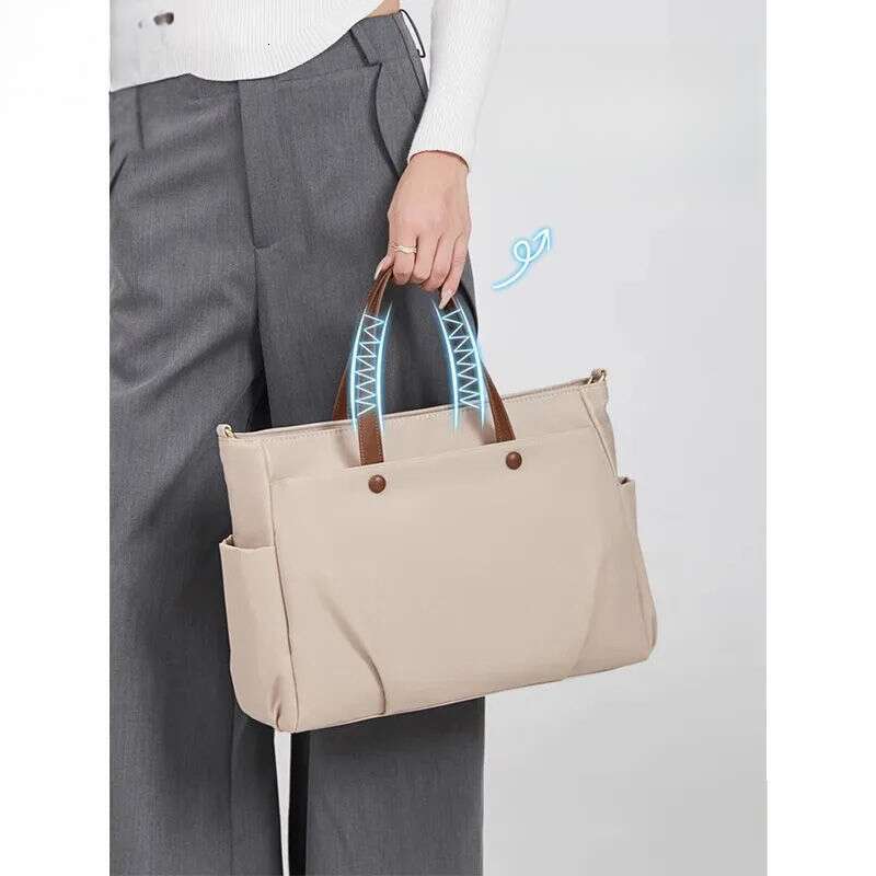toteBag Shoulder bag ROSE NOIRE Simple Tote New Briefcase Single Shoulder Crossbody High-Quality Texture Casual Versatile Laptop Bag