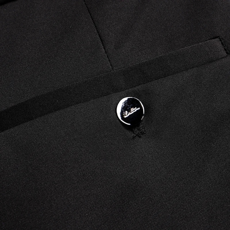 Plus Size 2942 Mens Summer Thin Business Casual Suit Pants Long Dress Men Elastic Straight Trousers Formal 250724