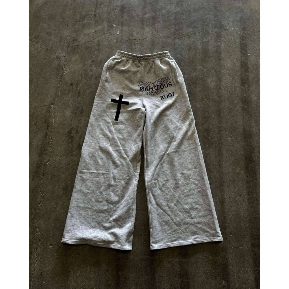 International Station Letter Print Hoodie Set Unisex Loose Fit Hooded Sweatshirt