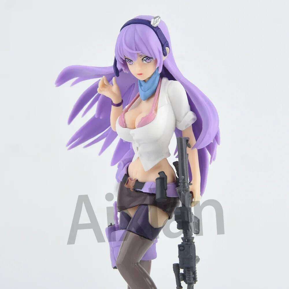 21cm Anime After-school Battlefield All-Rounder ELF PVC Action Figure Sexy Gril Figurine Collectible Model Toys Kid Gift