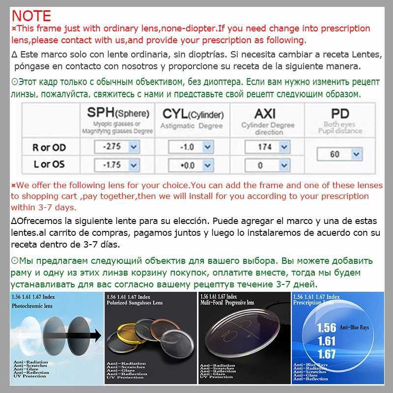 Optical Eyeglasses Frame Men Women Johnny Depp LEMTOSH Vintage Glasses Computer Acetate Spectacle Frame For Male Clear Lens Z250728
