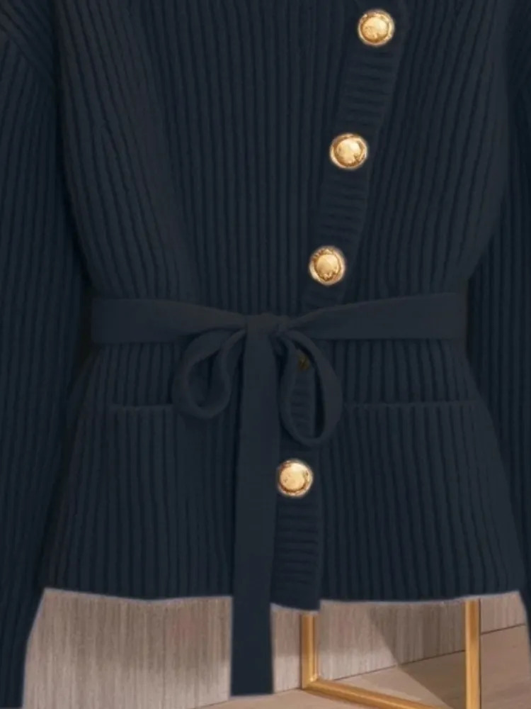 Autumn Winter Long Sleeve Fashion Women Cardigans Sweater Knitted Coat Casual Single Breasted Slim Chic Ladies Tops 250728