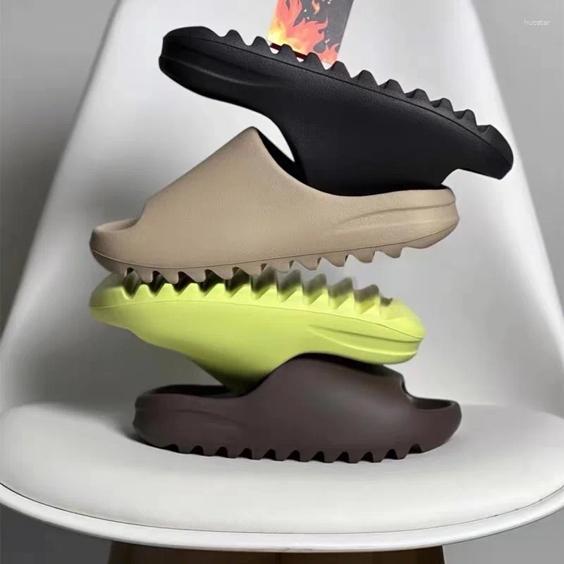 Slippers Summer Beach Ourdoor Slides Ladies Platform Mules Shoes Woman Flats 2025 Men Fashion Indoor Household