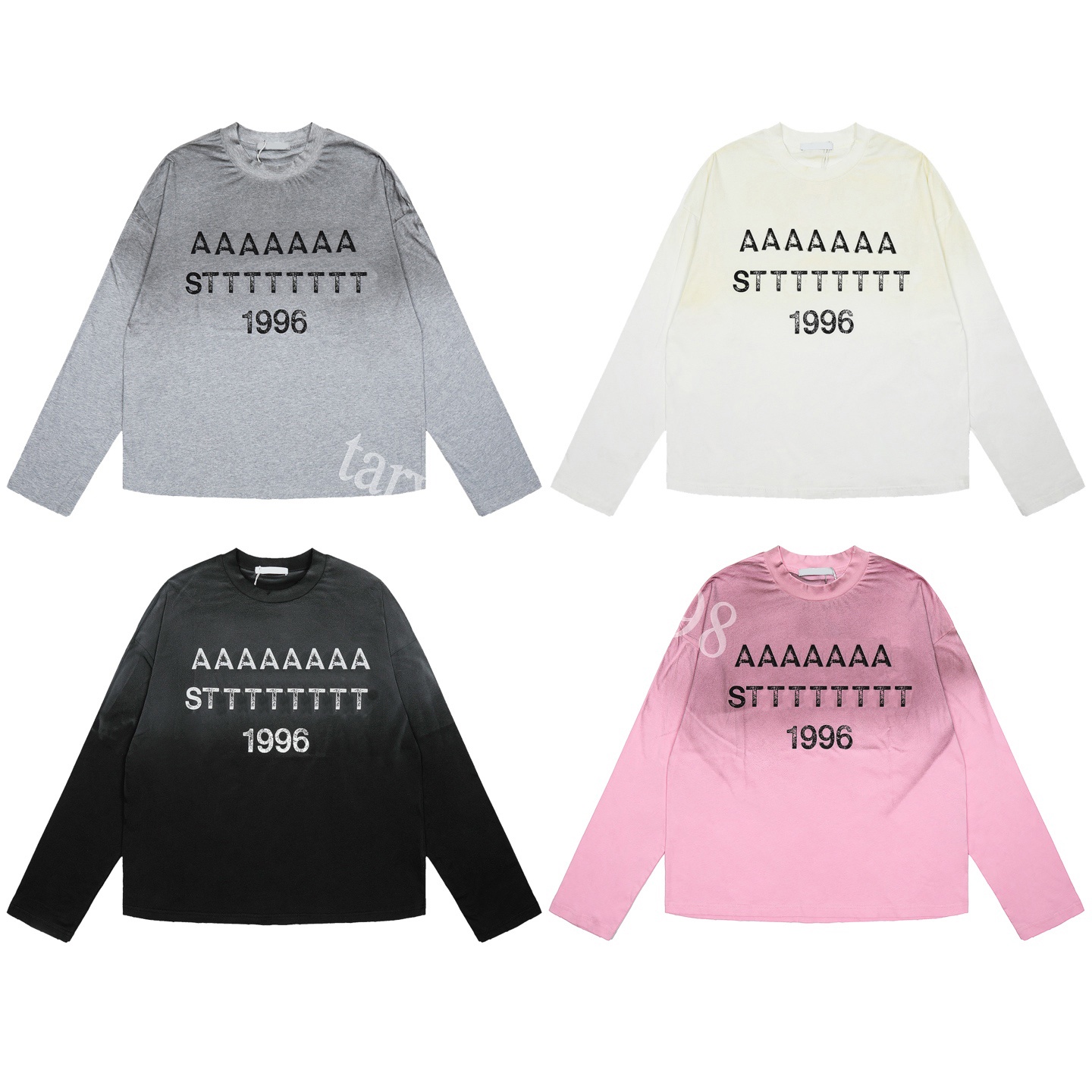 Designer Hoodie Anccces Hoodie Long Sleeve T Shirt Sweater Womens tshirt 1996ss Hoodie Streetwear Pullover Sweatshirt Loose Hoody Couple S-L