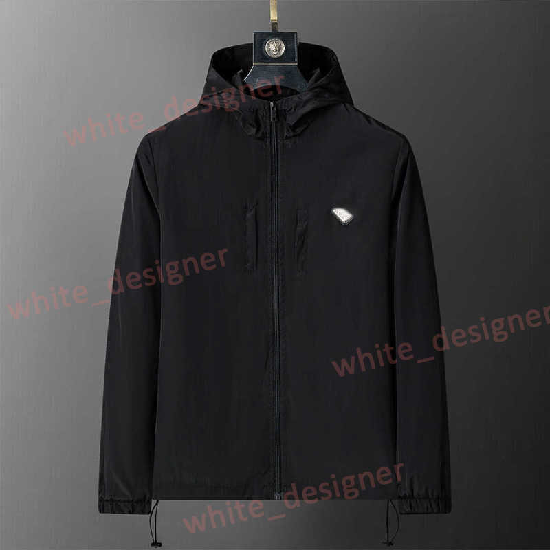 Luxury Designer Men's Jackets mirror quality Original coats men 2025 Autumn Winter New Hooded Trench Jacket Original Hardware Zipper Outwear Cardigan M-3XL