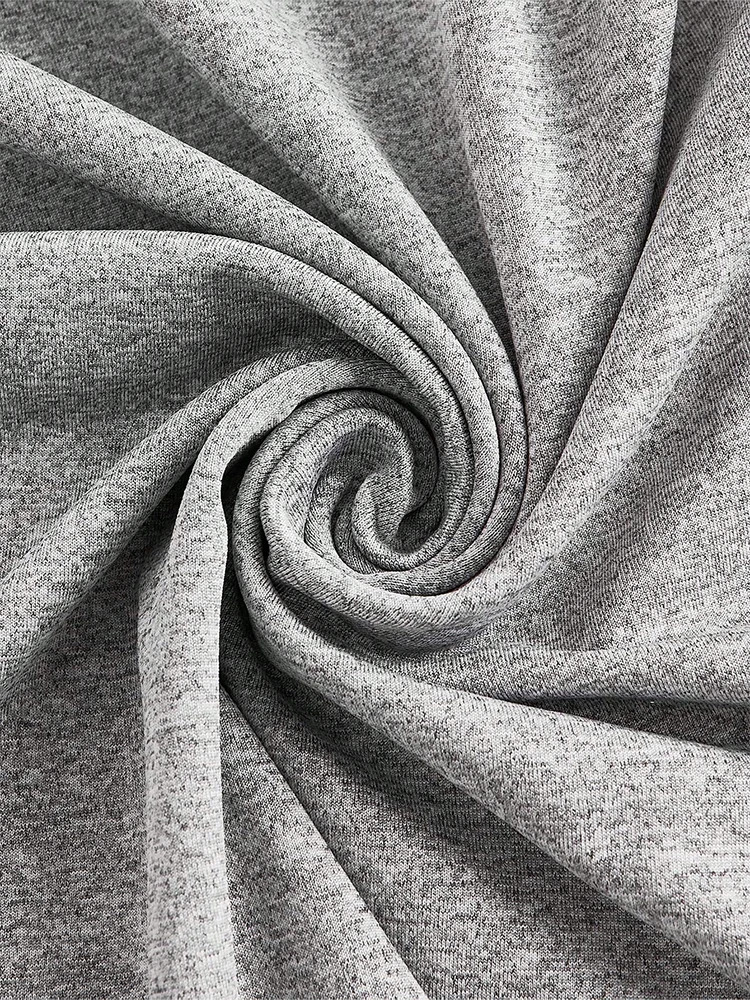 Plus Size Womens One Neck Long Sleeve TShirt Comfortable Slim Solid Color Elegant Casual Tops for Spring and Autumn 250728