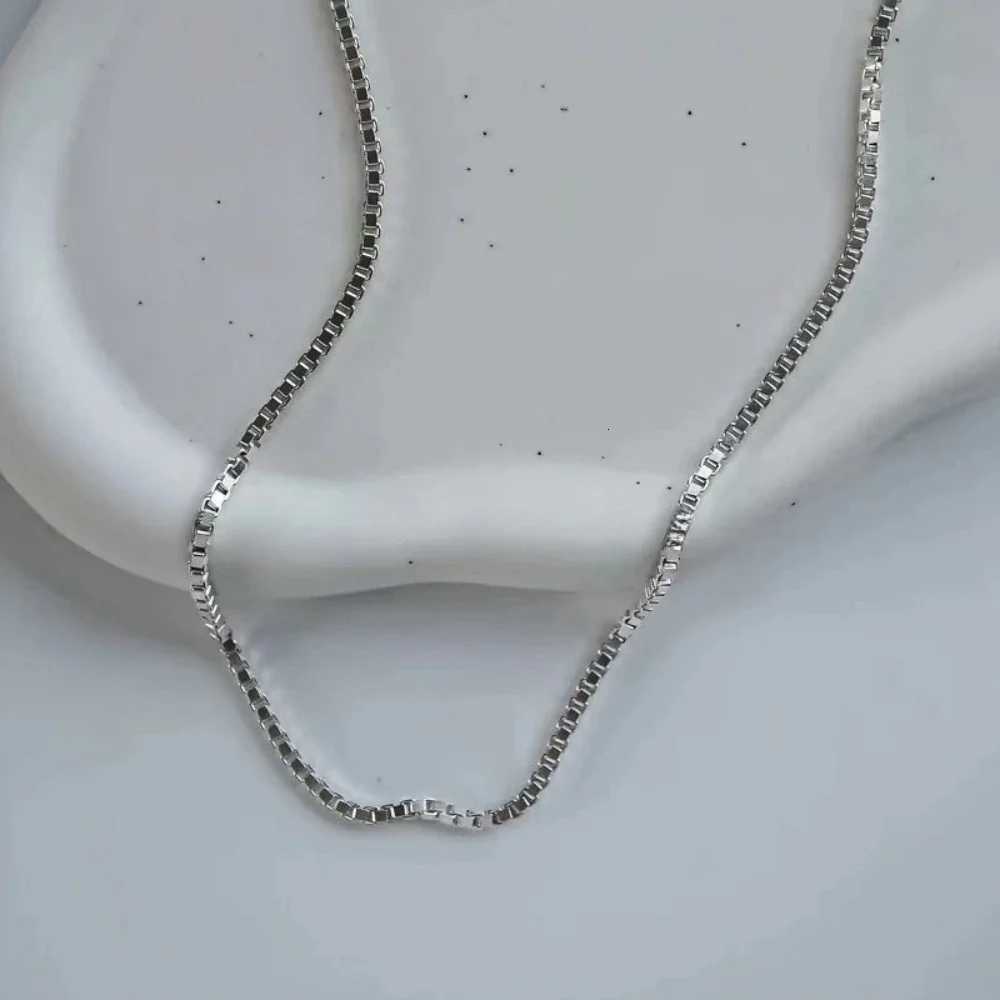 3MM 316L Stainless Steel Box Chain Necklace Simple Mens Basic Accessories Hip Hop Trendy Jewelry XJ250708