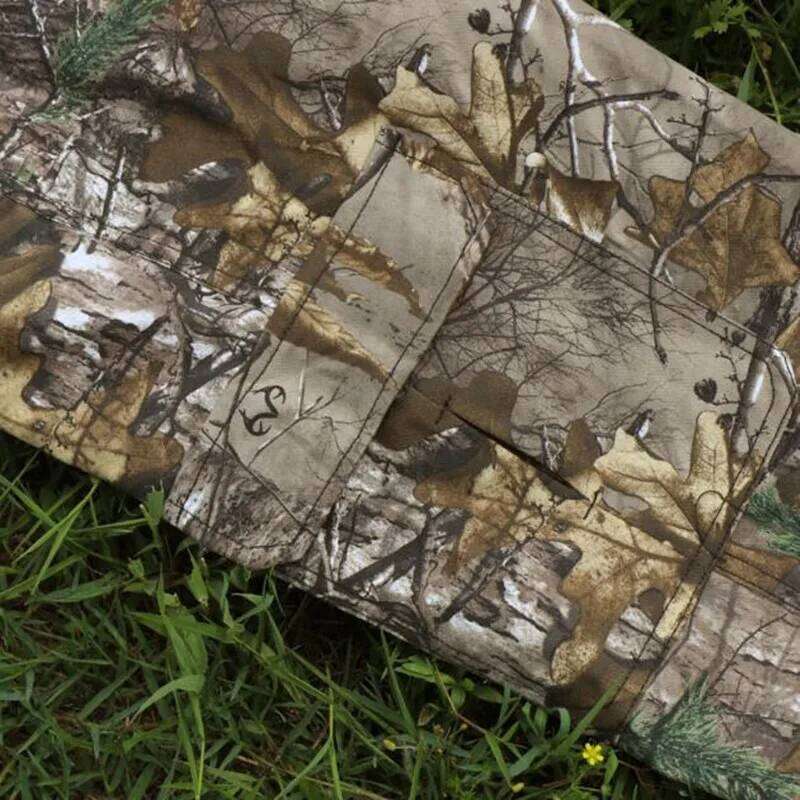 Fashion Men Pants Large Size Cotton Breathable Bionic Camouflage Trousers Outdoor Hiking Fishing Jungle Hunting Long Bottoms