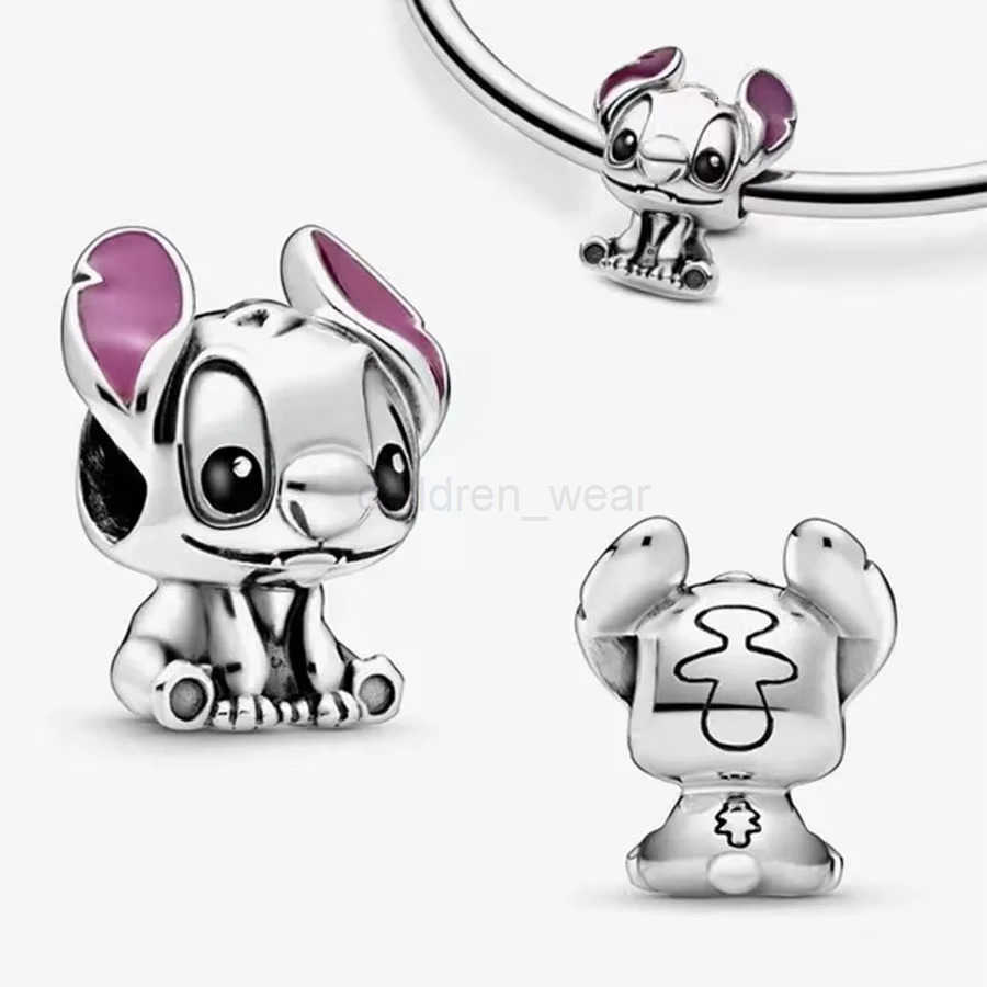 Disney 925 Silver Plated Pendant Beads Suitable for Original DIY Accessories Bracelet Womens Fashion Gift Jewelry Charms W20250728