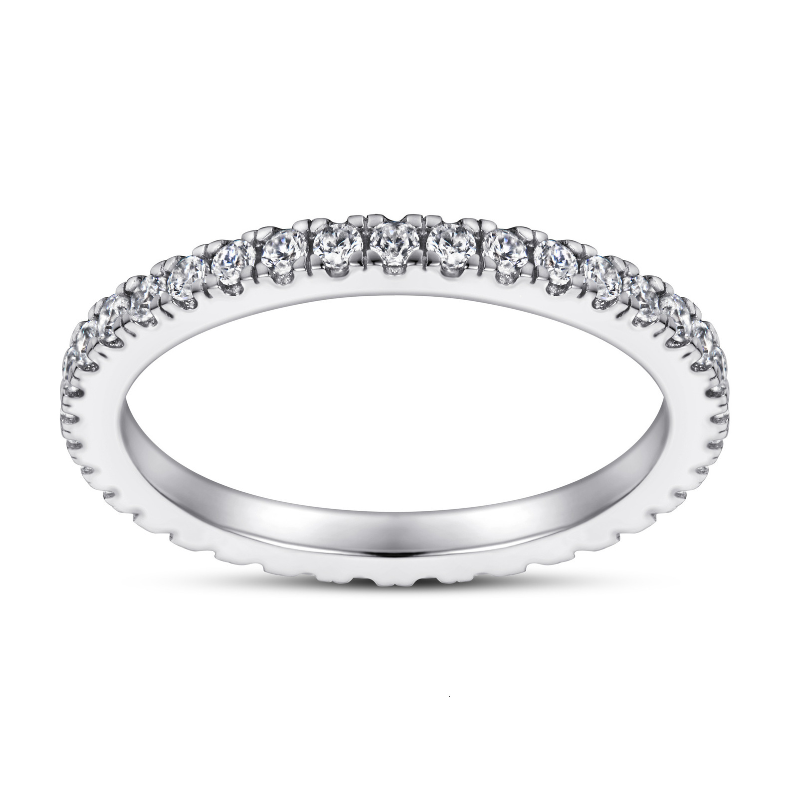 925 sterling silver ring womens zircon set engagement wedding ring set 250728