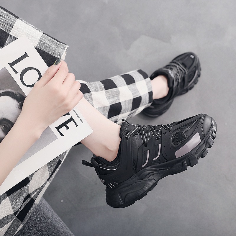 The latest thick and spicy men's and women's sports shoes - casual dad shoes, breathable and comfortable, fashionable and free shipping
