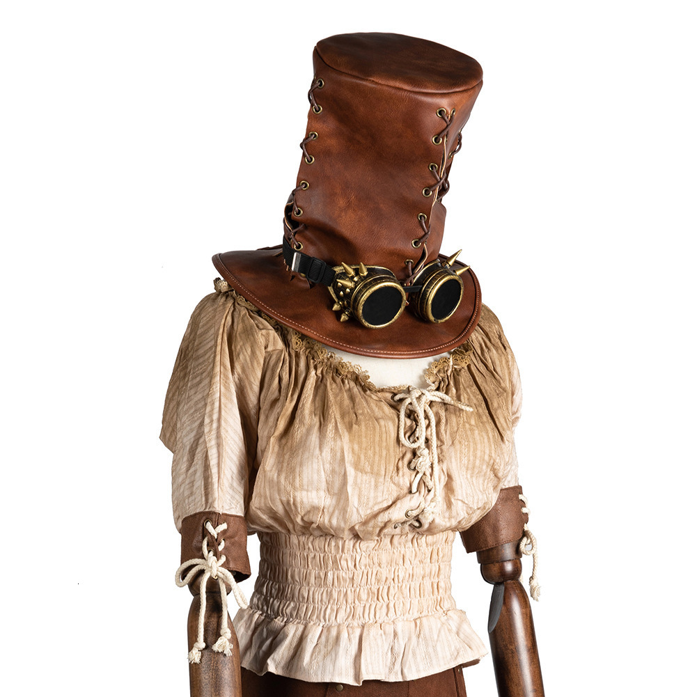 Halloween Stage Performance Magic Vintage High Top Hat Anime Supplies Adult Gift ddmymoon