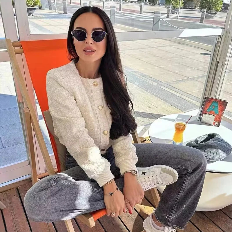 Spring Jackets Womens Coat Jacket Fashion Warm Street Short Chic Joker Youth Jackets 250728