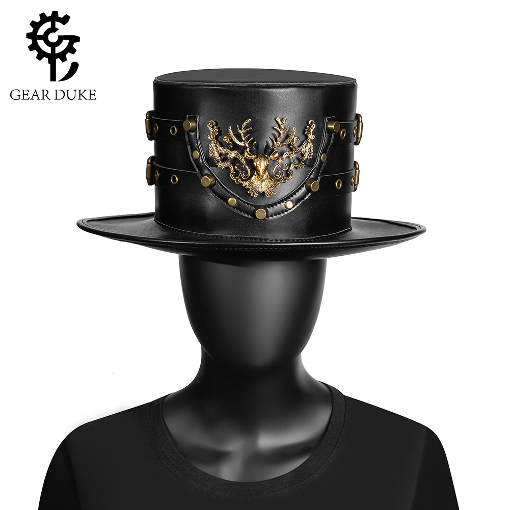 Punk Plague Doctor Unisex Magic Halloween Gentleman Top Hat Female Props ddmymoon