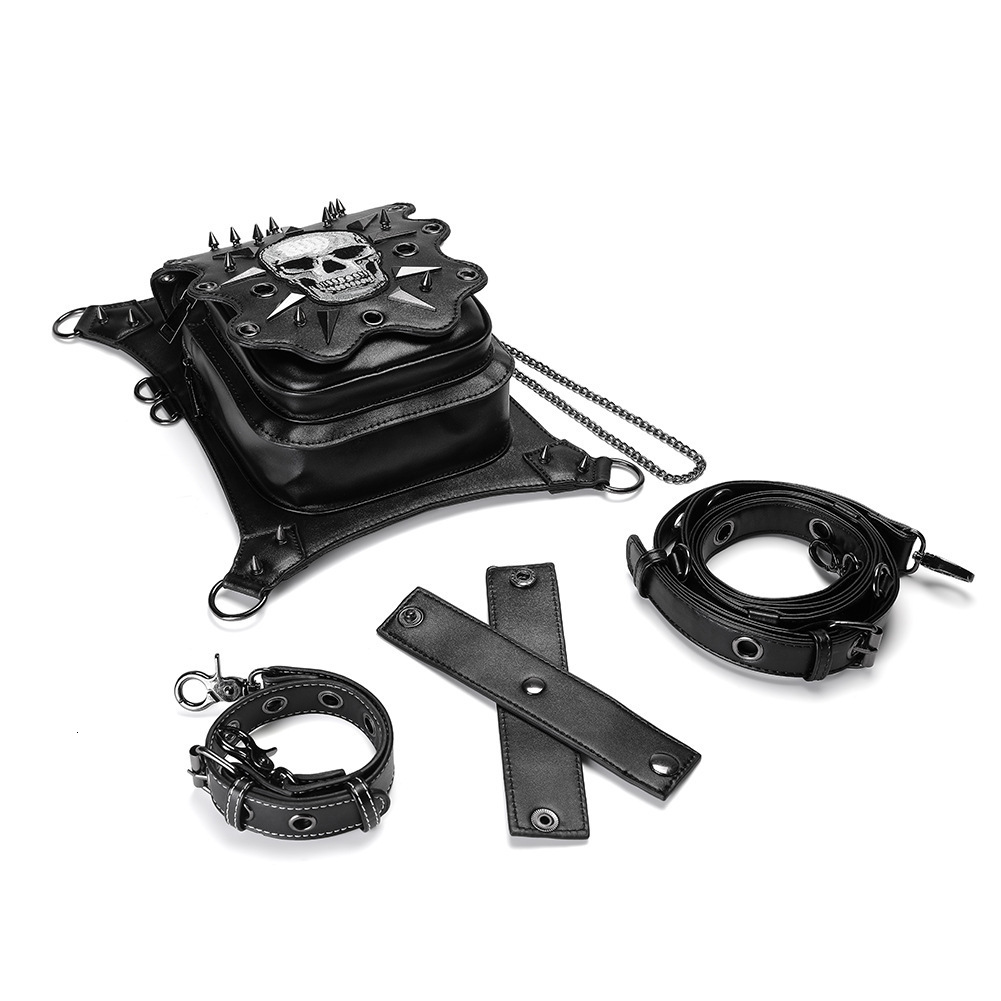 New Style Women Halloween Punk Skull Ladies Shoulder Crossbody Outdoor Travel Chain Bag ddmymoon