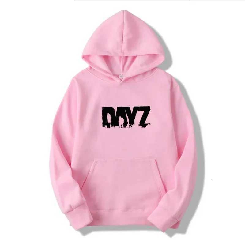 Fashionable Dayz printed mens hoodie fashionable loose casual wool sportswear hoodie mens hip-hop streetwear W250408