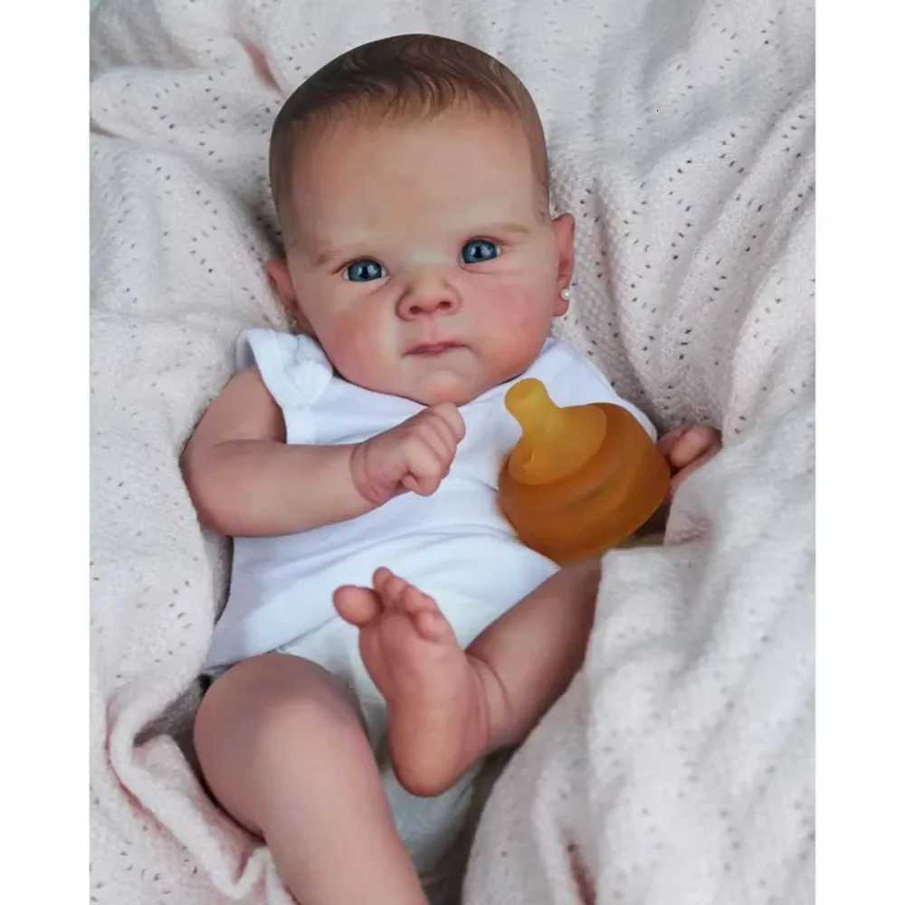 18inch Silicone Baby Doll Reborn Dolls Bettie Multiple Layers Painting 3D Skin with Visible Veins Lifelike Newborn Baby Girls W250728
