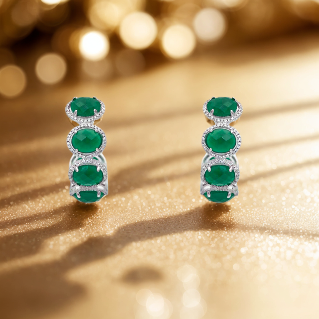 Luxury 18K Gold Plated Hoop Earrings - Classic Thick Circle Earrings for Women, Hypoallergenic Statement Jewelry