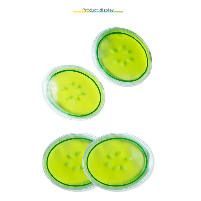 2pcs Ice Gel Eye Mask Summer Essential Sleeping Eye Massage Tools Relieve Fatigue Cool Patches for Eyes Pads Dark Circles 250726