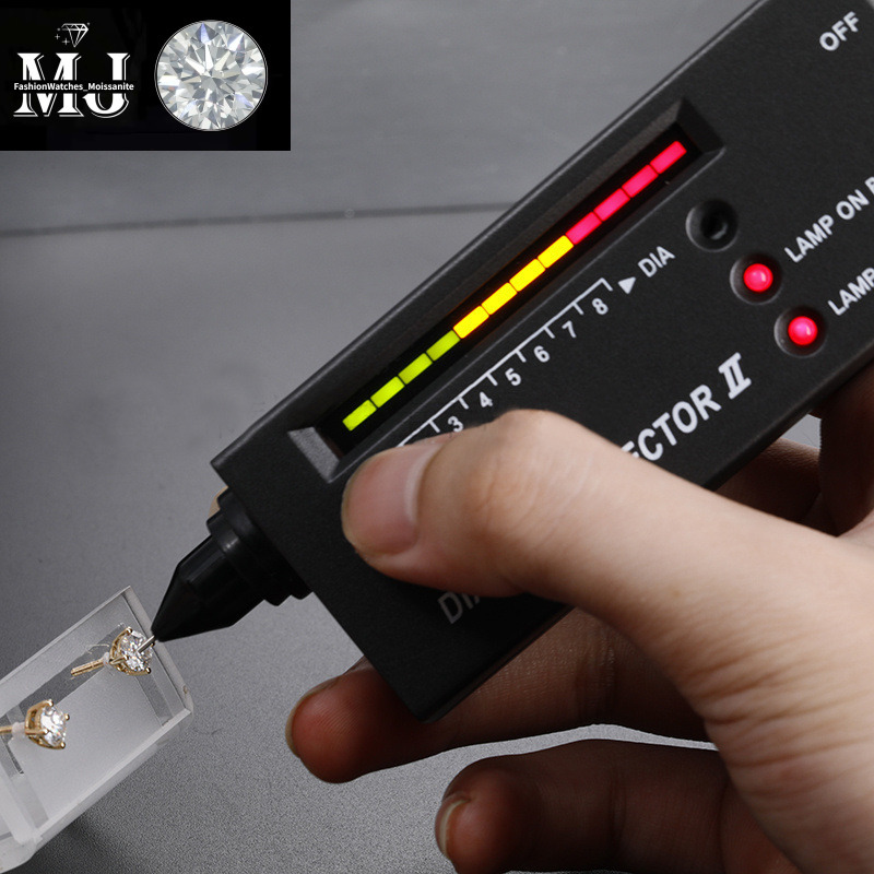 pass dia tester vvs moissanite High-end luxury earrings designer for women sterg sier stud earrings gold plated mens earring hip hop jewelry valentine