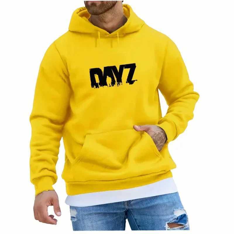 Fashionable Dayz printed mens hoodie fashionable loose casual wool sportswear hoodie mens hip-hop streetwear W250408