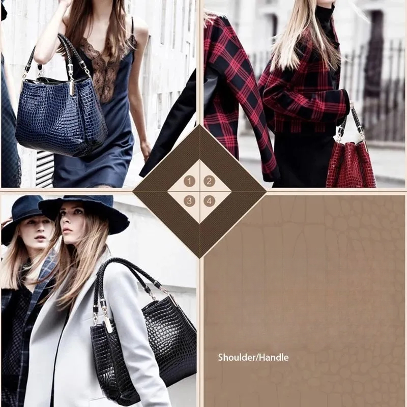 Womens Bag Large Capacity Tote Daily Commute Shoulder Print Bright Face Handbag Shopping