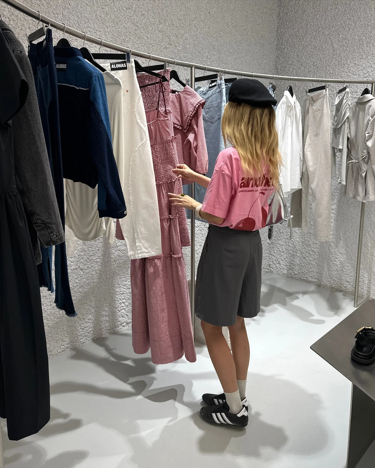 Summer Pink Mood Graphic T Shirts Streetwear Gothic Harajuku Cotton Clothes Grunge Y2k Top Goth Cotton Women Clothing 250728