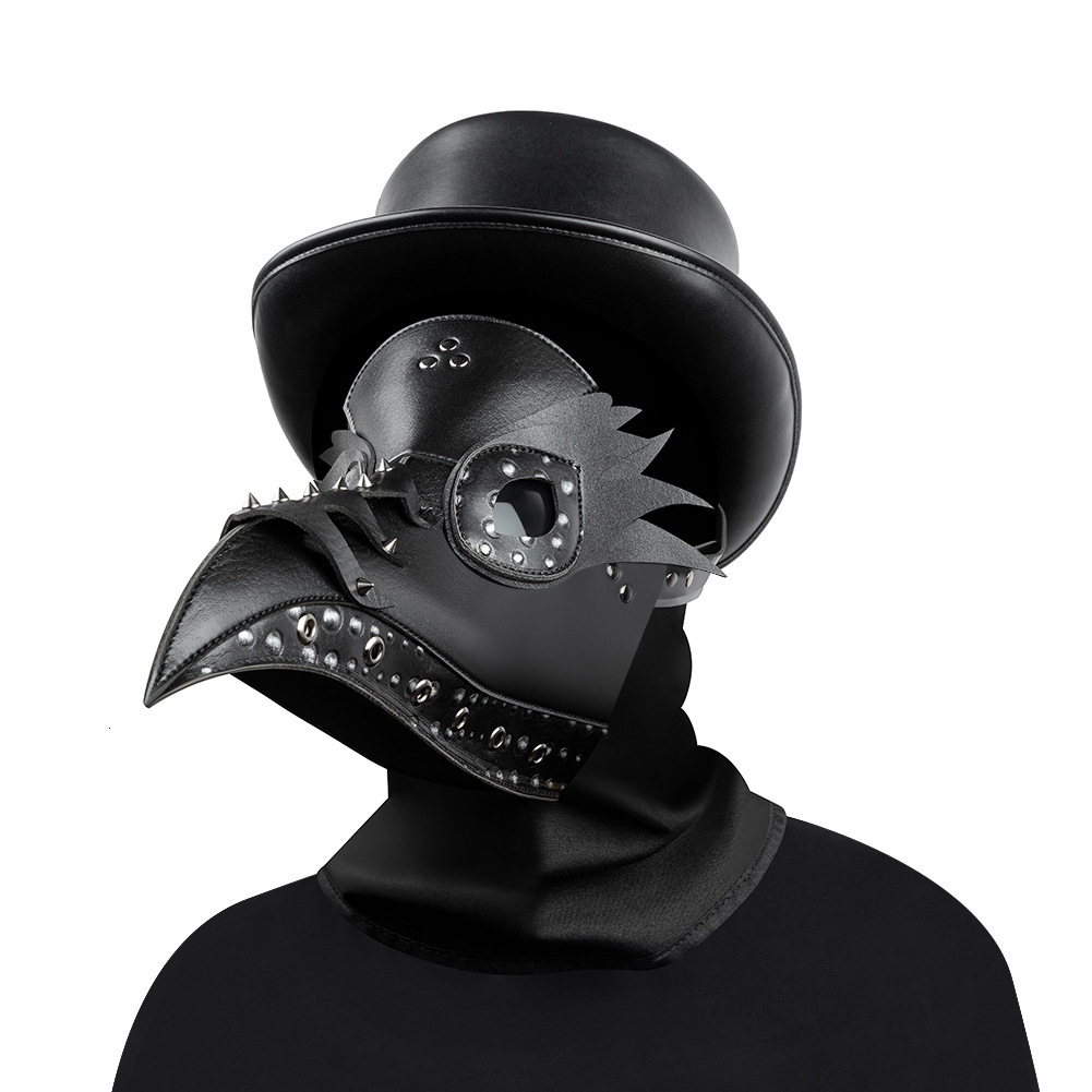 Halloween Plague Doctor Mask Cosplay Party Performance Prop Headgear ddmymoon