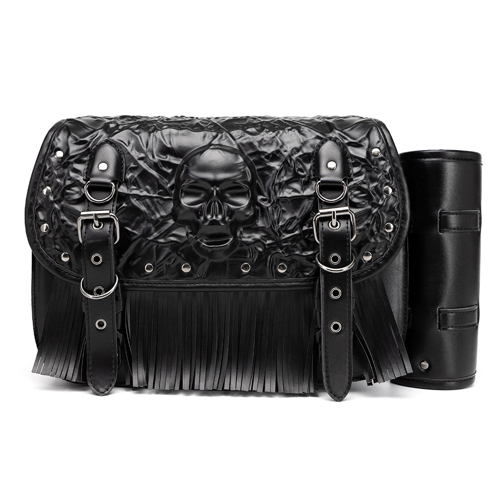 Harley Prince Cruise Gothic Style Niche Creative Skull Rivet Side Bag ddmymoon