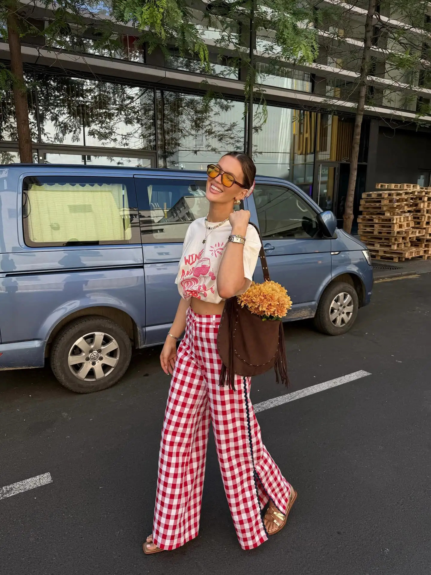 Casual Cute Wine Glass Print Graphic T Shirts Streetwear Gothic Oversized T Shirt Grunge Summer Y2k Top Harajuku Women Clothing 250728